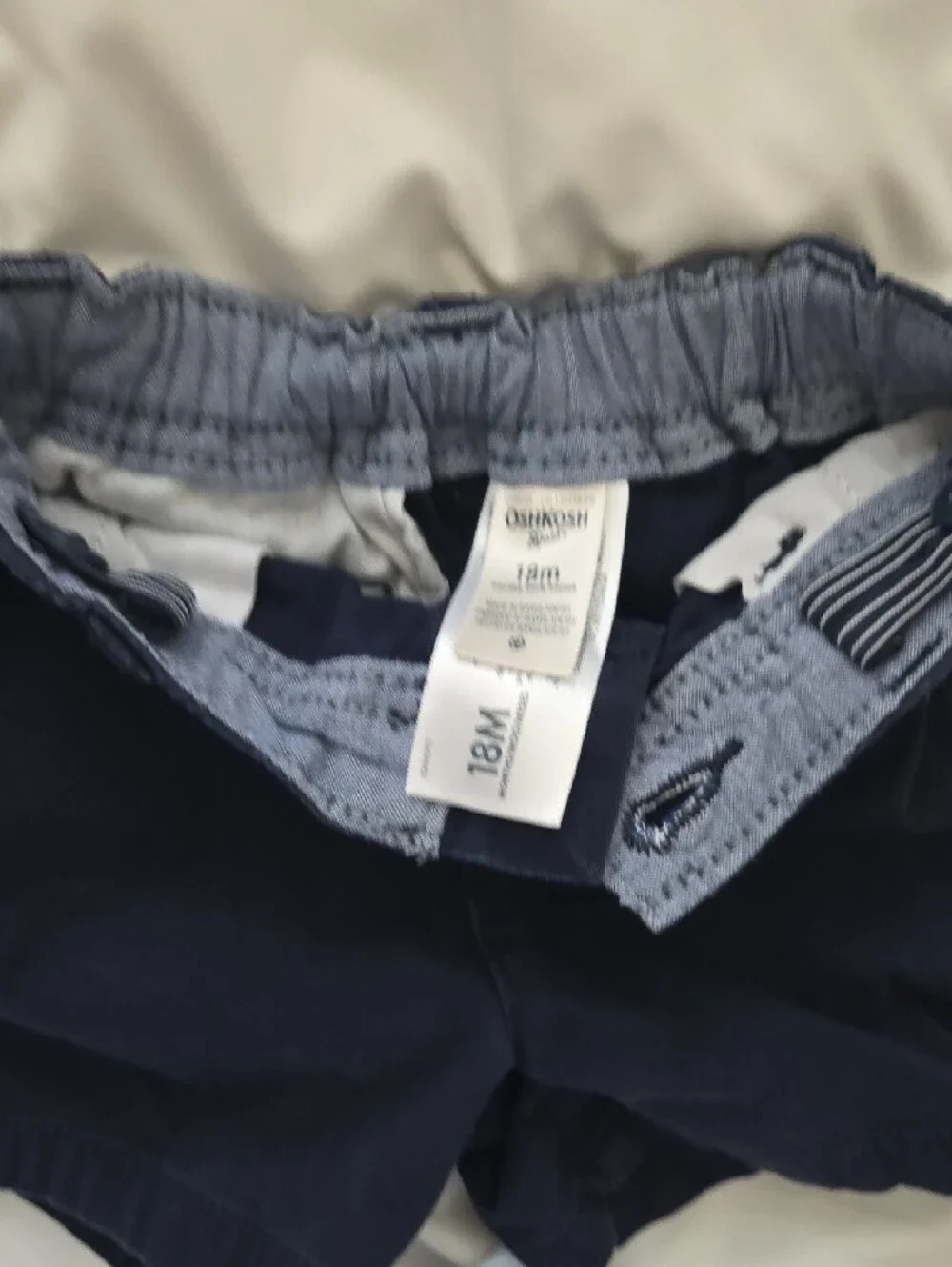 OshKosh B'gosh Classic Navy Cotton Shorts